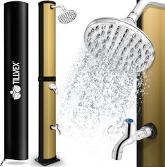 Tillvex® Buitendouche - Tuindouche - Solar - 60L - Koper