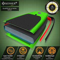 KESSER® Opblaasbaare SUP-Board Set | 320cm  Stand-Up Paddleboard Premium Surfplank Watersport | 6 Inch Dik | Compleet Accessoire | 130kg