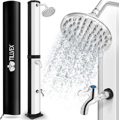 Tillvex® Buitendouche - Tuindouche - Solar - 35L - Zilver