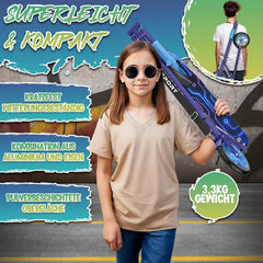 Kinderstep - Verstelbaar - Vouwbaar - Paars/Blauw - RE:SPORT