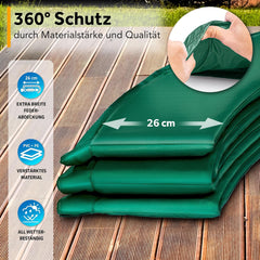 Kiduku Trampoline Randafdekking - Rand - Ø244cm - Groen