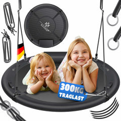 Nestschommel - Buitenspeelgoed - Schommel - 100 cm - Groen - KESSER®