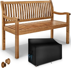 Tuinbank - Weerbestendig - 2-3 personen - 125 cm - Bruin - Tillvex