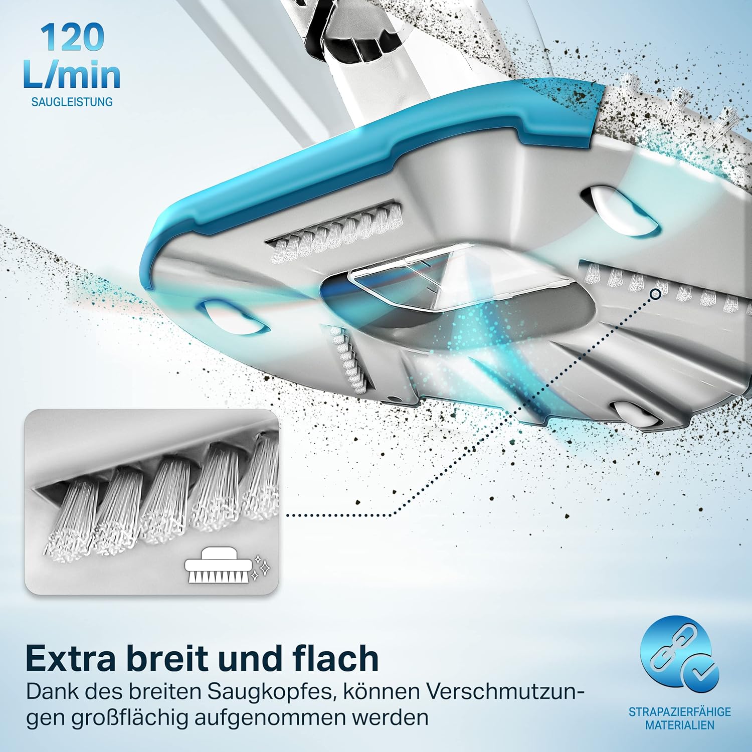 Zwembad stofzuiger - Zwembadstofzuiger - Zwembadreiniger - Blauw - Tillvex®