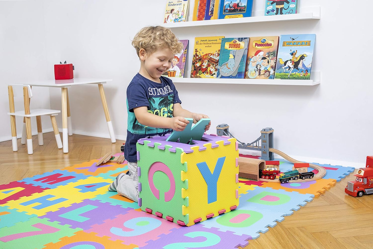 KIDUKU® Puzzelmat - 86-delig - Speelmat - Kindermat