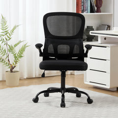 Ergonomische Bureaustoel -  Office Chair - Gamestoel - Volwassenen - Zwart - UEV