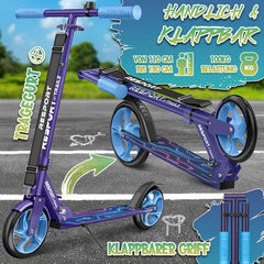 Kinderstep - Verstelbaar - Vouwbaar - Paars/Blauw - RE:SPORT