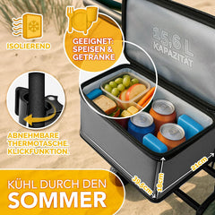 TRESKO® Bolderkar - Opvouwbaar - Bolderwagen - Grijs