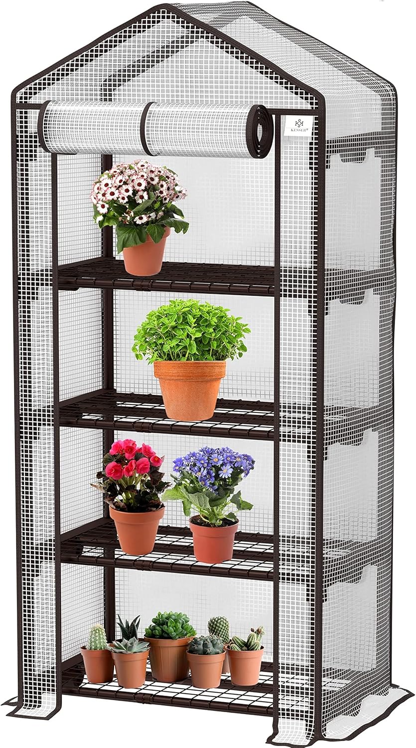 KESSER® Kweekkas - Tuinkas - Broeikas - 69x50x158cm •