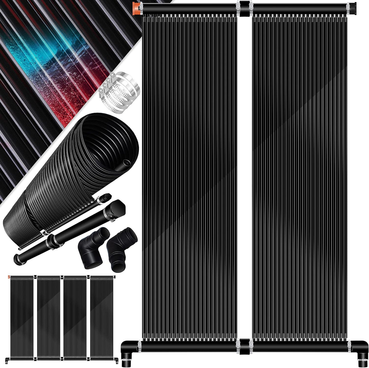 KESSER® Solar mat - Zwembadverwarming - 400x70cm - Zwart •