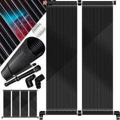 KESSER® Solar mat - Zwembadverwarming - 400x70cm - Zwart •
