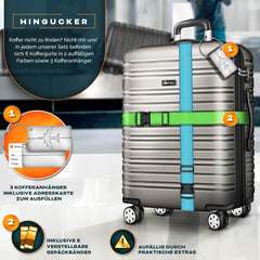 Kofferset - 3 delig - Trolley - Reiskofferset - Champagne - Tillvex®