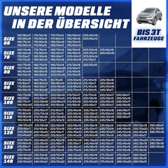 Sneeuwkettingen - 2x sneeuwketting - TK-110 - TRESKO