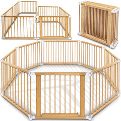 KIDUKU® XXL Babybox - Grondbox - Speelbox - Kinderbox - 7,2m