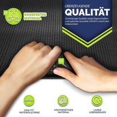 KIDUKU Trampoline afdekking - Afdekzeil - 366cm - Zwart