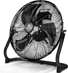 Vloerventilator - Industriele ventilator - 60 cm - Zwart - AERSON