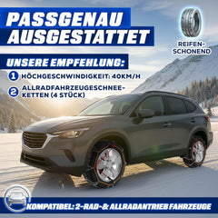 Sneeuwkettingen - 2x sneeuwketting - TK-110 - TRESKO