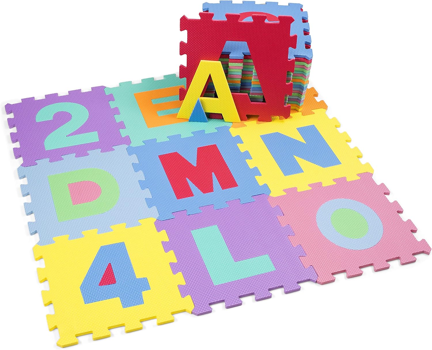 KIDUKU® Puzzelmat - 86-delig - Speelmat - Kindermat