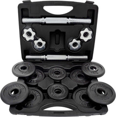 Halterschijven - Halterset- 30 mm - Gietijzer - 15 kg - ScSPORTS®