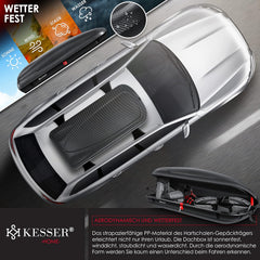 KESSER® Dakkoffer auto - Universeel - Carbon-look - 320L