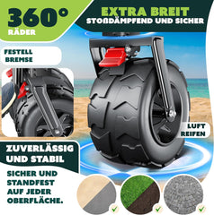 KESSER® Bolderkar - Opvouwbaar - Bolderwagen - Zwart