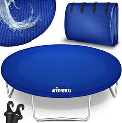 Trampoline beschermhoes - Afdekhoes - 427 cm - Blauw - KIDUKU