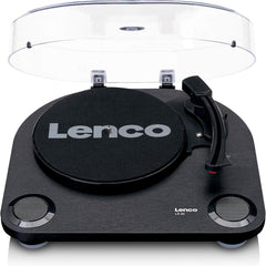 Lenco Draaitafel LS-40 - Draaitafel met geïntegreerde luidsprekers - Zwart, 2 x 3 Watt