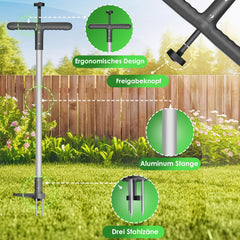 KESSER® Onkruidsteker - Onkruidverwijderaar - Wortelverwijderaar - Grijs