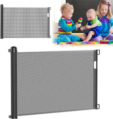 Oprolbaar Traphekje – Veiligheidshekje - Tot 180cm - Baby & Huisdier - Aufun