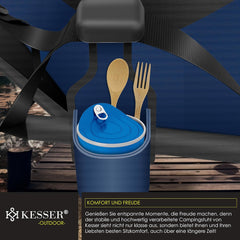 KESSER® Campingstoel - Visstoel - Vouwstoel - Blauw