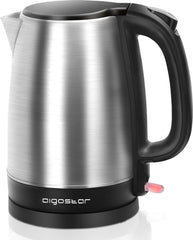 Aigostar Waterkoker - RVS Design - 2200W - 1.7 liter - Zwart