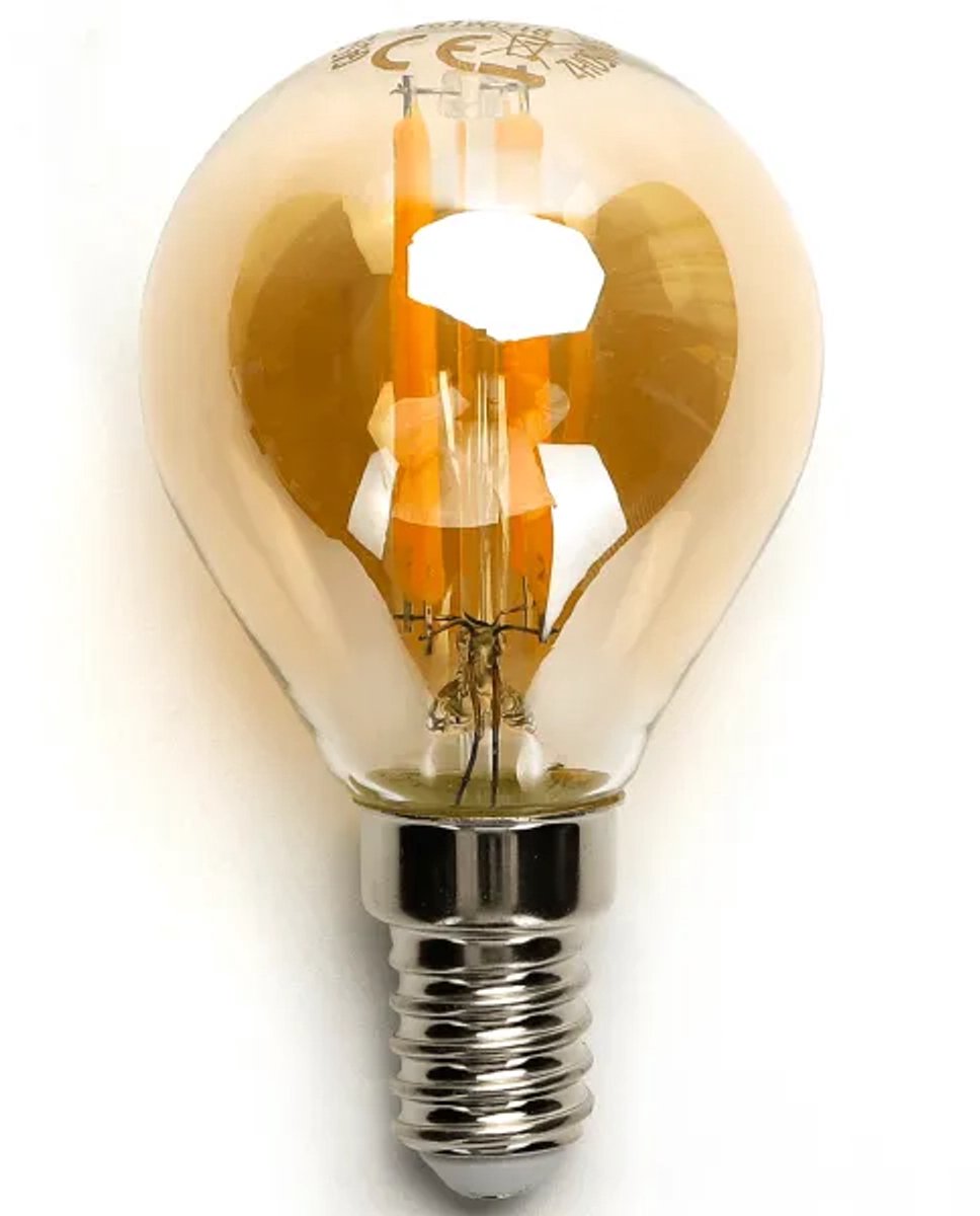 Aigostar LED Filament lamp - Dimbaar - 4W - E14 - 5 Stuks