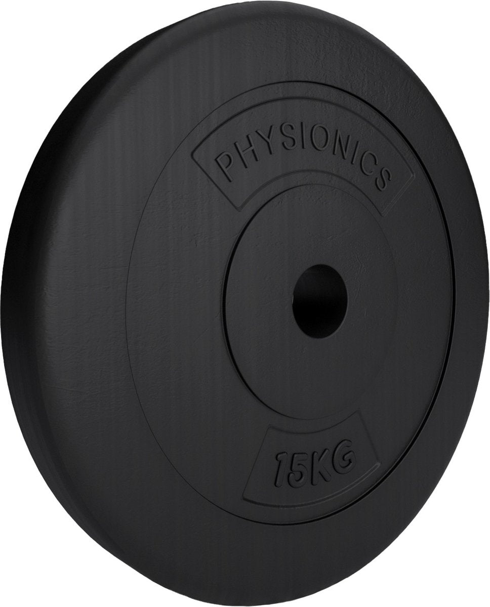 Halterschijven - Halter gewichten - 30 mm - 2x15 kg - Physionics®