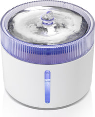 Nobleza Drinkfontein Kat - Kattenfontein - Drinkbak Kat - Waterdispenser Kat - 2L - wit •