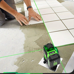 Kruislijner met statief - Zelfnivellerend - Bouwlaser - Laserliner - Groen - HG Line