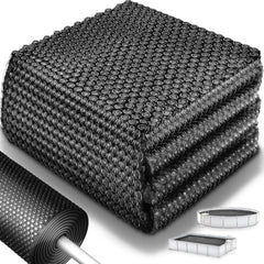 Tillvex® Zwembad zonnezeil - Afdekzeil - 300x200cm - Zwart