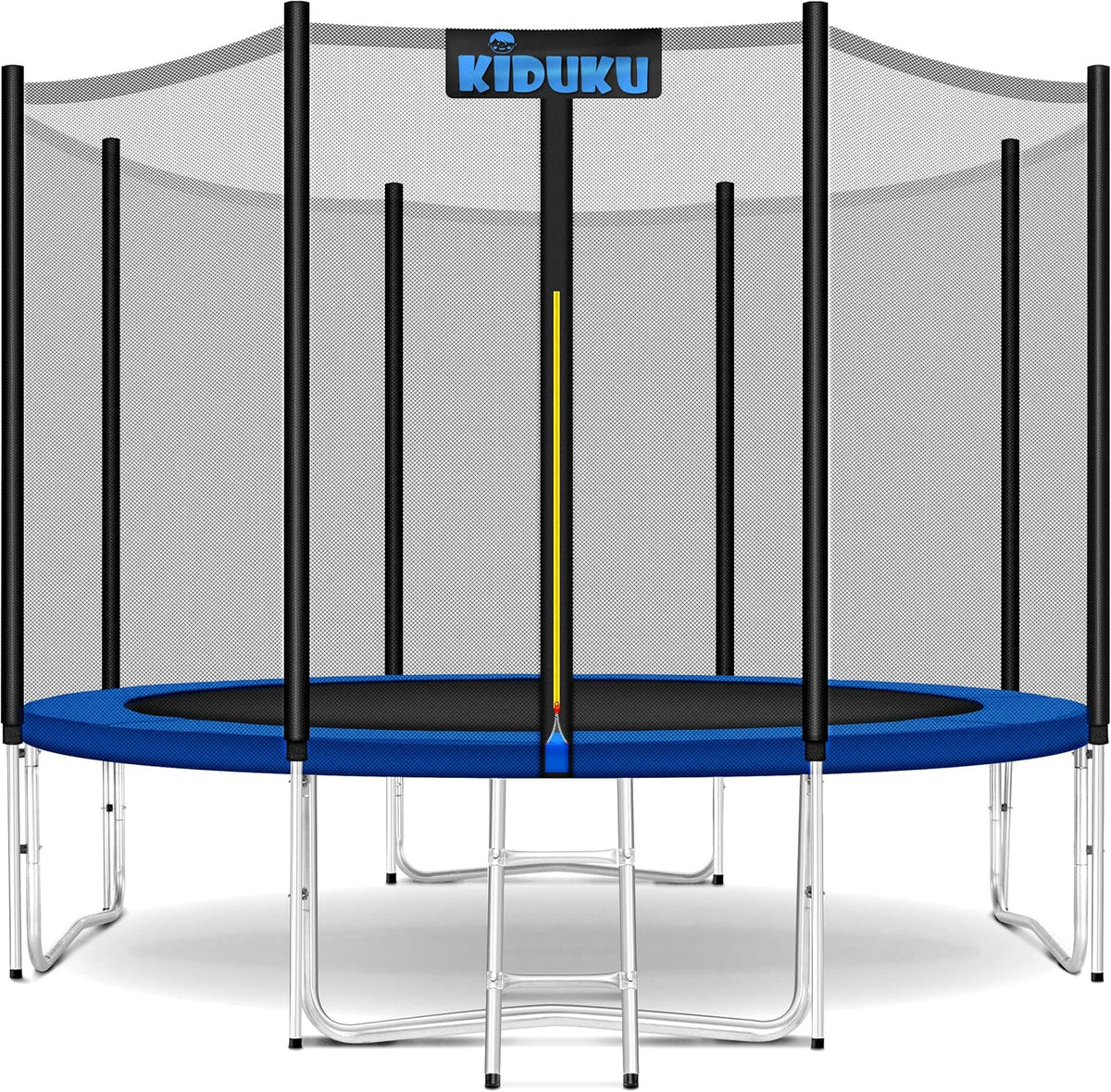 Trampoline - Met veiligheidsnet - 244 cm - Tot 150 kg - Blauw - KIDUKU® •