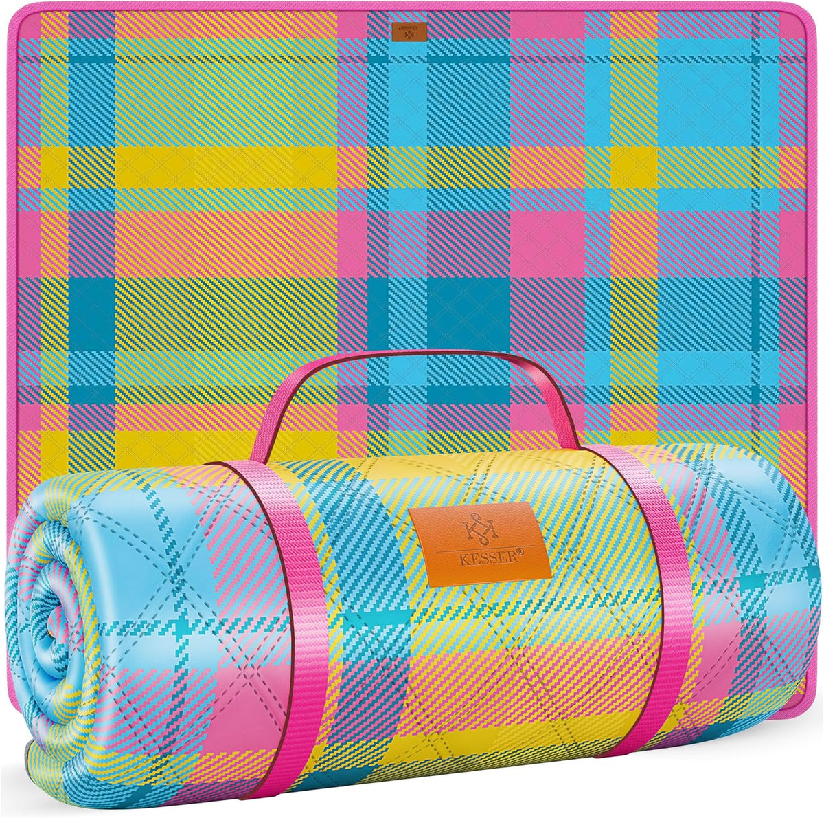 KESSER® Picknickdeken - Picknickkleed - Waterdicht - 200x200cm