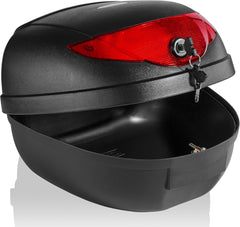 TRESKO® Topkoffer - Motorkoffer - Helmkoffer - 24L - Zwart