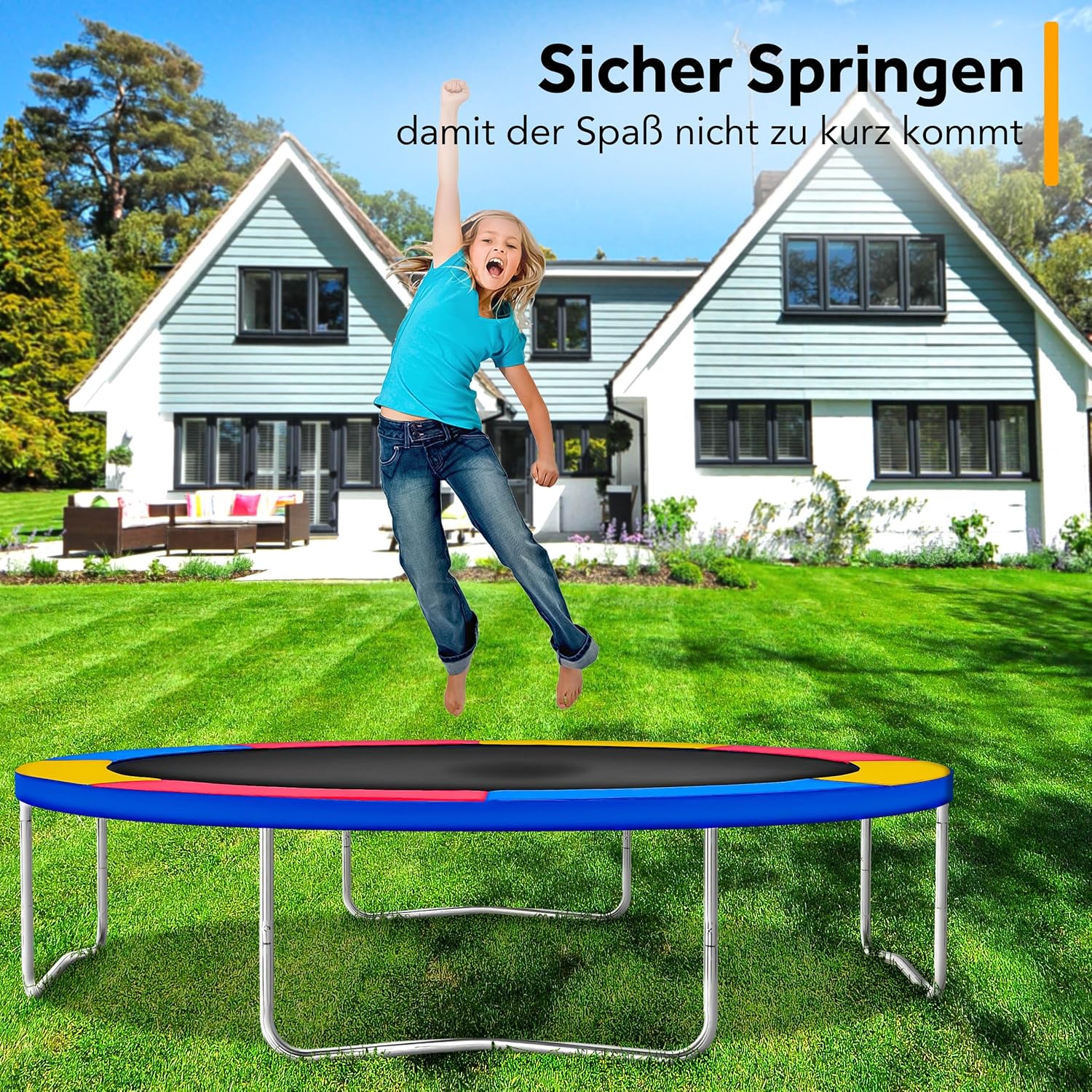 Kiduku Trampoline Randafdekking - Rand - Ø244cm