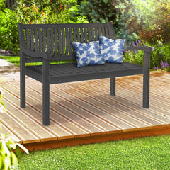 Tuinbank - Weerbestendig - 3-4 personen - 150 cm - Antraciet - Tillvex •