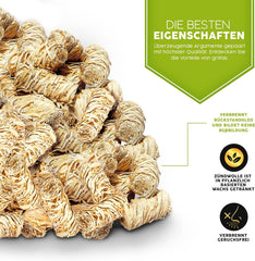Aanmaakwokkels - Aanmaakkrullen - Aanmaakblokjes - 3kg - Grillas