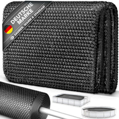 Tillvex® Zwembad zonnezeil - Afdekzeil - 800x400cm - Zwart