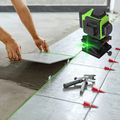 Kruislijner - Zelfnivellerend - Bouwlaser - Laserliner - Groen