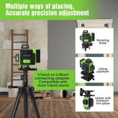 Kruislijner - Zelfnivellerend - Bouwlaser - Laserliner - Groen