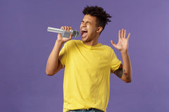 Lenco Karaokemicrofoon met Bluetooth-luidspreker, USB en Micro SD-speler
