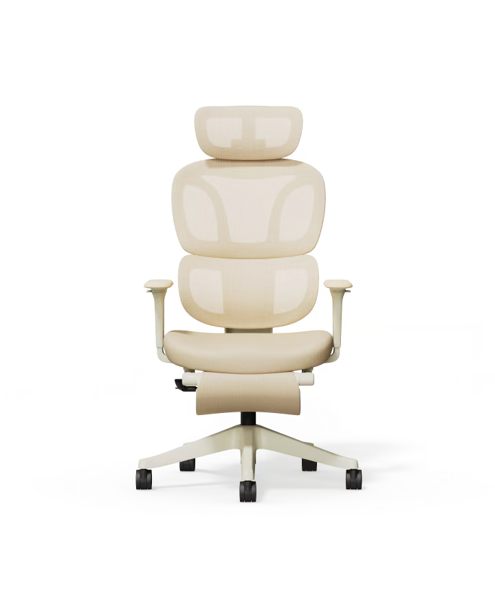 Ergonomische Bureaustoel -  Office Chair - Gamestoel - Volwassenen - Wit - FLEXISPOT
