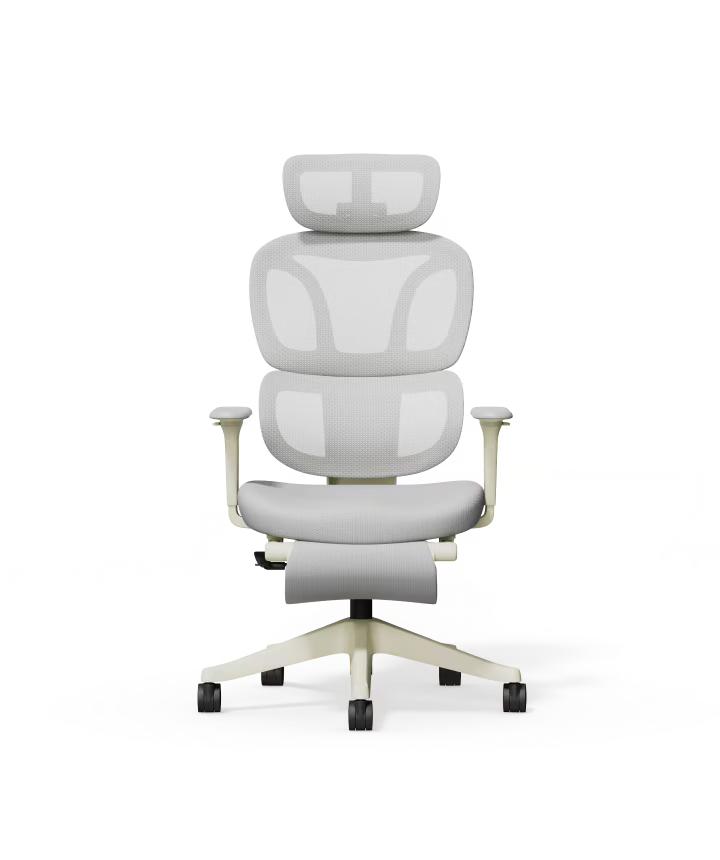 Ergonomische Bureaustoel -  Office Chair - Gamestoel - Volwassenen - Lichtgrijs - FLEXISPOT