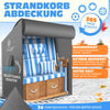 Hoes tuinmeubelen - Beschermhoes - 120x90x160 cm - Grijs - KESSER®