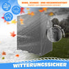 Hoes tuinmeubelen - Beschermhoes - 120x90x160 cm - Grijs - KESSER®